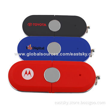 Promotional Flash Drive, Logos Imprint and Advertisement Data Pre-loading Welcomed, 64 x 22 x 11mmNew